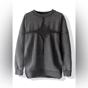 Pebby Forevee Women’s Mesh Feel Good Side Slit sweatshirt